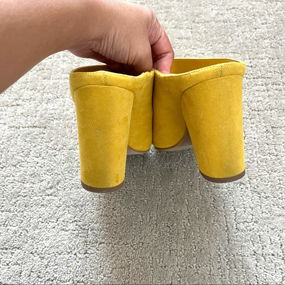 BP mustard yellow mules - Picture 3 of 3